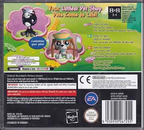 Littlest Pet Shop Garden - Nintendo DS (A Grade) (Genbrug)